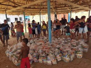 Imagem da notícia - ETNIAS APURYNÃ, BANIWA, KULINA E SATARÉ-MAWÉ SÃO BENEFICIADAS COM 250 CESTAS BÁSICAS