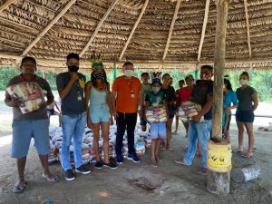 Imagem da notícia - GOVERNO DO AMAZONAS DISTRIBUI ALIMENTOS EM ALDEIAS INDÍGENAS PARA DIMINUIR IMPACTO CAUSADO PELA PANDEMIA