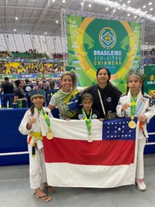 Imagem da notícia - <strong>Indígenas no Esporte: Atletas mirins vencem o campeonato Brasileiro de Jiu-Jitsu, em São Paulo</strong>