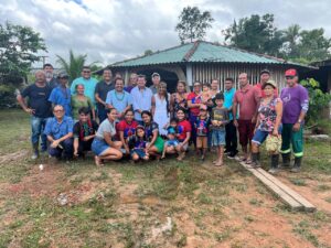 Imagem da notícia - <strong>Aldeia indígena Pajurá recebe visita técnica da Fundação Estadual do Índio</strong>