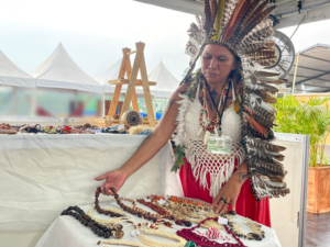 Imagem da notícia - 45ª ExpoAgro: Feira de artesanato e agricultura familiar indígena valoriza a cultura tradicional