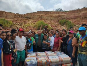 Imagem da notícia - Operação estiagem: Mais de 22 toneladas de alimentos foram destinados para indígenas do município de Coari