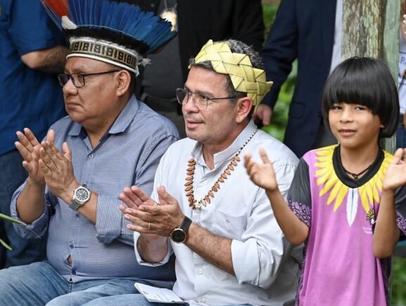 Fepiam integra ato de lançamento de construção de 25 novas escolas indígenas no Amazonas